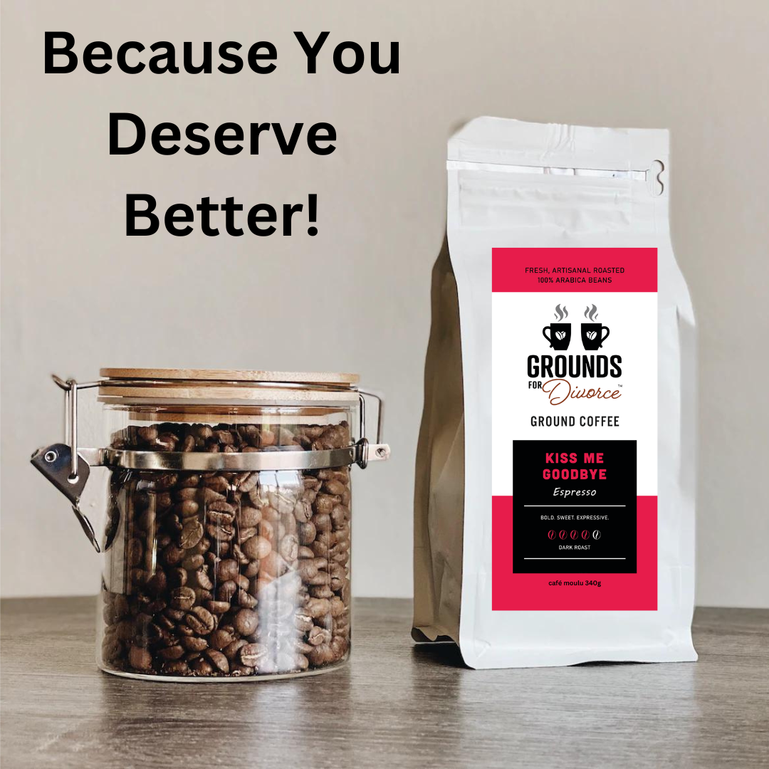 Kiss Me Good Bye - Espresso (Dark Roast Ground Coffee 340g)